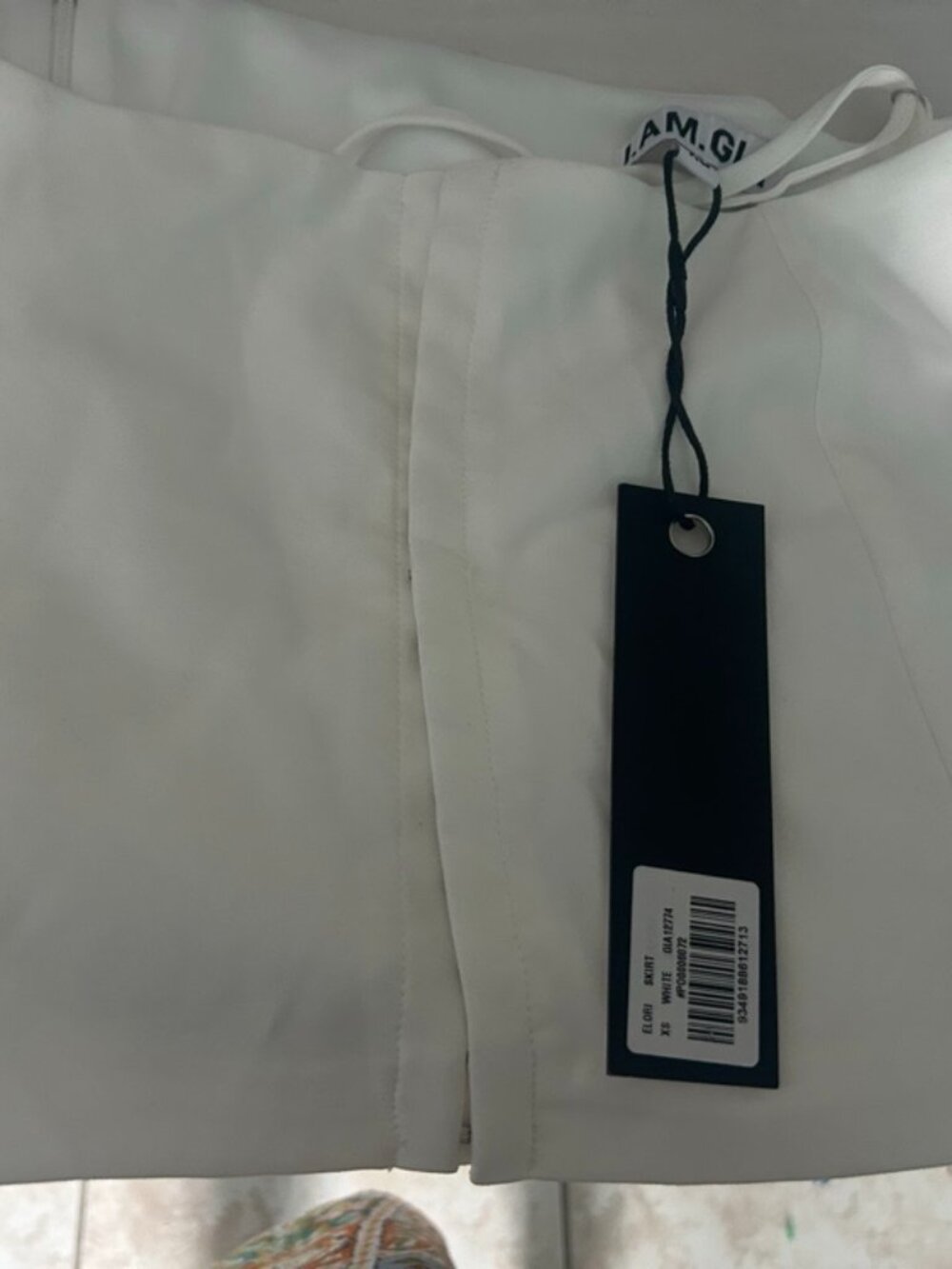 NWT I.AM.GIA Elori Mini Skirt White – Size XS